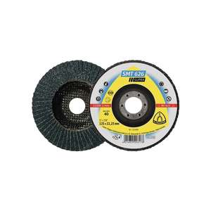 Klingspor แผ่นดิสก์ชนิดพัดลม SMT 626 Supra DM 115มม. แกรนูล80 6 deg. เหล็กเซอร์โคเนียมคอรันดัม - Product Image 1
