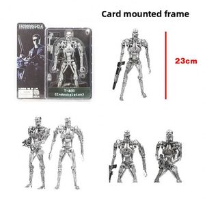 โมเดลภาพยนตร์ NECA ซีรีส์เทอร์มิเนเตอร์ T-800 รุ่น PVC แบบกล่อง/การ์ด  ฟิกเกอร์แอคชั่น 7 ข้อต่อ - Product Image 4