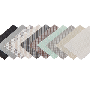 New Arrival <span class=keywords><strong>Window</strong></span> Rèm thành phần không thấm nước PVC không thấm nước Đồng bằng màn hình mặt trời Rèm dọc vải - Product Image 1