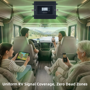 <span class=keywords><strong>Amplificador</strong></span> <span class=keywords><strong>de</strong></span> <span class=keywords><strong>Señal</strong></span> <span class=keywords><strong>para</strong></span> Vehículos EasyBoost 5G 4G 3G 2G LTE GSM, Antena Magnética B5 B4 B2 <span class=keywords><strong>para</strong></span> Camiones/Autobuses/Caravanas (850/1900/AWS1700 MHz) - Product Image 3