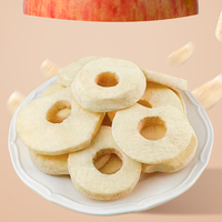 Grote, geheel gedroogde appelcirkels in bulk |   Natuurlijk gedroogd fruit snack zoete smaak 1kg Panxiangyuan merk voor groothandel