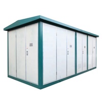 Subestación Compacta Completa Tipo Caja de 630kVA-2500kVA, Transformador Trifásico de Energía Solar de Media y Alta Tensión, Montado en Plataforma, IEC60076
