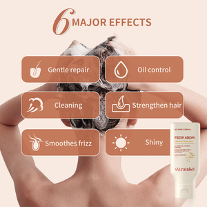 Champú Seco en <span class=keywords><strong>Gel</strong></span> Fluffy Roots, Control de Grasa 24H, Sin Residuos Blancos, Fragancia Floral Fresca, para Cuero Cabelludo Graso, OEM 60ml - Product Image 6