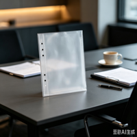 Recharge d'album pour affiches miniatures, personnalisée, ultra-transparente, rigide, en PP, pour classeur à anneaux RINGNOTE, pour l'organisation de 10 affiches Kpop EXO Jisoo Solo