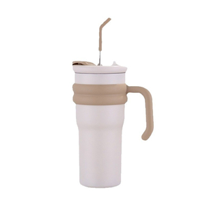 Penjualan laris termos Stainless Steel vakum Amerika kapasitas besar Tumbler Internet selebriti gaya raksasa cangkir termos untuk pria wanita rumah - Product Image 5