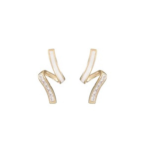 <strong>Lightening</strong> <strong>Earring</strong> Elegant and Versatile High-End Niche Design with Mosquito Coil Disc Trendy Fashion Stud <strong>Earrings</strong> - Product Image 5