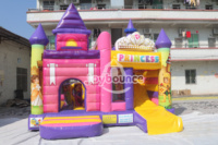 Château gonflable d'extérieur très populaire pour jeux de jardin, maison de rebond gonflable commerciale pour enfants