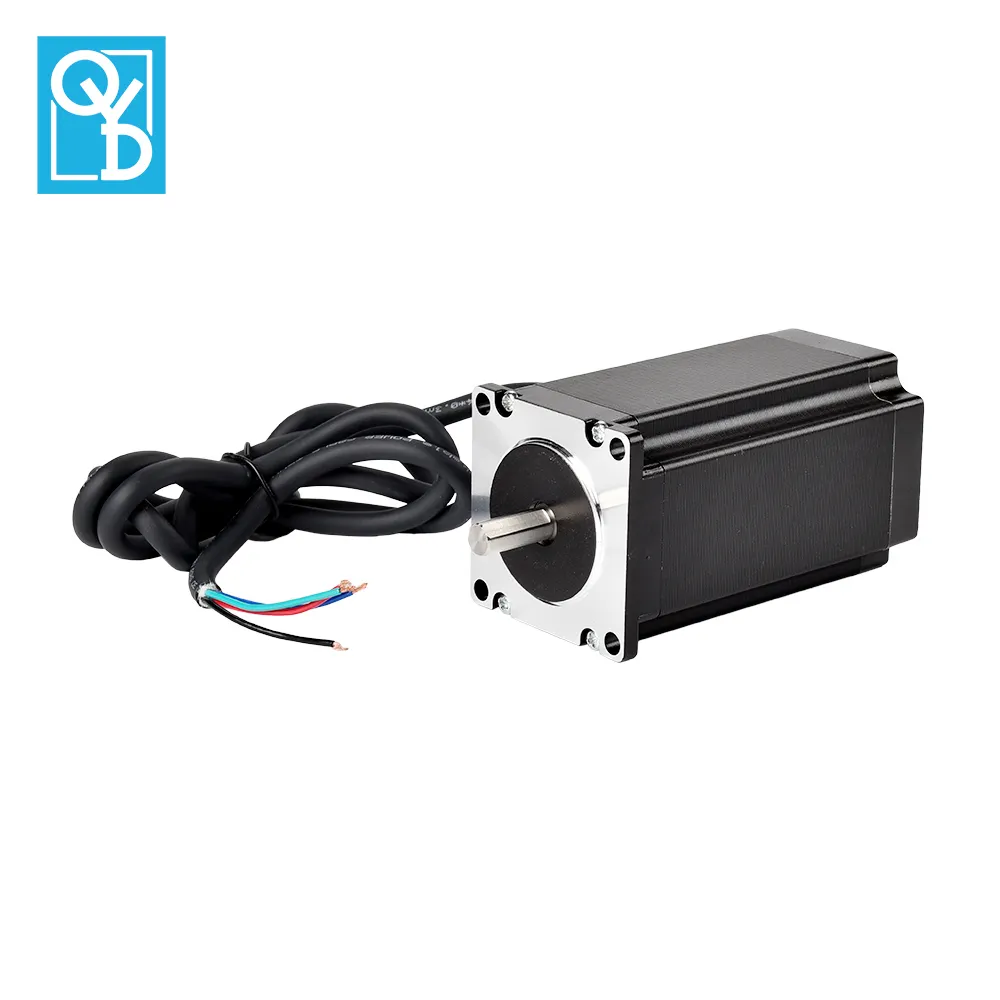 Qyd Hoog Koppel Nema 23 Stepper Motor Zware Dutty Stepper 57 Serie 3.0n. M 57X100Mm 1.8 Graden 2 Fase