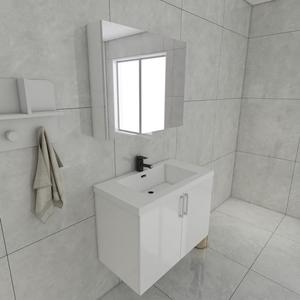 Meuble-lavabo minimaliste en MDF, équilibre parfait entre style, rangement et prix abordable pour les propriétaires - Product Image 1
