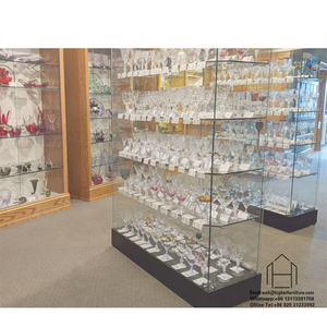 Tùy chỉnh cao Bảo tàng vitrines hiện đại triển lãm hiển thị Showcase kính khung Bảo tàng kệ - Product Image 1