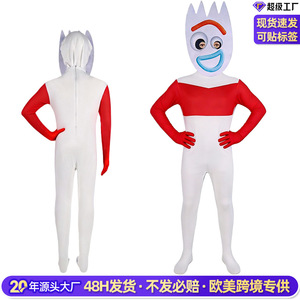 Disfraz de Forky de Toy Story para Niños, Mono para Halloween, Fiesta de Cumpleaños, Unisex - Product Image 3