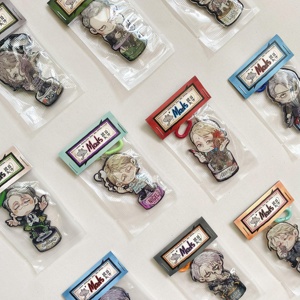 OEM ODM Charm de Acrílico Epoxi de Doble Cara de 4.7 cm con Personaje de Anime Mads Mikkelsen, 9 Diseños, Coleccionable para Fans - Product Image 1