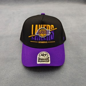 Gorra <span class=keywords><strong>de</strong></span> béisbol bordada <span class=keywords><strong>de</strong></span> <span class=keywords><strong>la</strong></span> marca 47 <span class=keywords><strong>de</strong></span> los Lakers al por mayor, gorra <span class=keywords><strong>de</strong></span> baloncesto <span class=keywords><strong>de</strong></span> moda para hombres y mujeres, gorra <span class=keywords><strong>de</strong></span> lona con visera para exteriores - Product Image 2