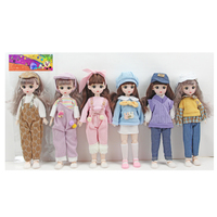Poupée Lolita de Noël de 12 pouces directe d'usine avec de vrais yeux cadeau de vacances parfait pour les filles/vente en gros