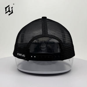 कस्टम उच्च गुणवत्ता 5 पैनल डेनिम कैनवास मेष ट्रक टोपी कढ़ाई लोगो फैशन आउटडोर आकस्मिक खेल समायोज्य निर्माता - Product Image 4