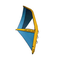 Voile de surf gonflable portable, idéale pour les débutants en eaux calmes, projet de tourisme culturel en zone touristique, aile à vent