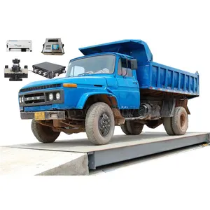 Keda Balança de venda quente 3x18m balança de peso do caminhão 10ton-150ton pesar ponte com células de carga digitais