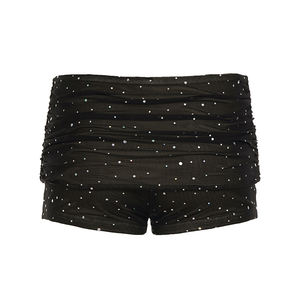 Shorts Sexys Transpirables e Impermeables de Malla con Cintura Plegable y Ajuste Regular para Club y Fiesta - Product Image 6