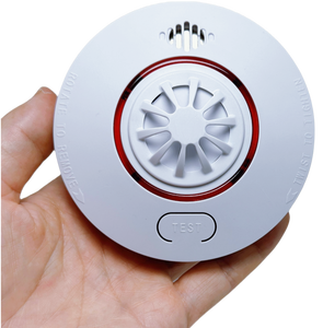 Alarme de porte sonore et lumineuse portable pour la maison, détecteur thermique indépendant, boîtier en plastique ABS, batterie au lithium longue durée 10 ans, DC3V - Product Image 5