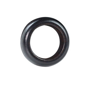 วงแหวนไม้มะเกลือขนาด 12 มม. ทรงกลม สำหรับทำสร้อยข้อมือ วัสดุธรรมชาติ - Product Image 4