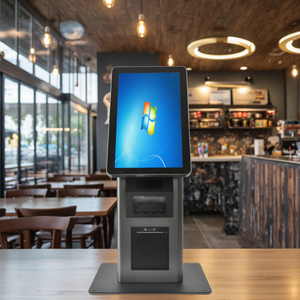 KFC McDonald Self Serve Kiosk 15.6 Inch Intelligent <strong>Touch</strong> <strong>Screen</strong> Self Service Payment Machine for Fast Food Restaurant - Product Image 2