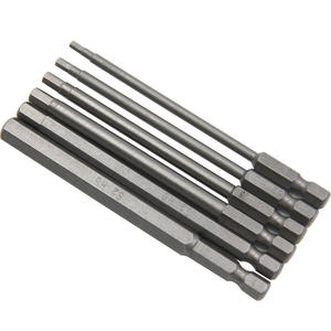 Puntas de Destornillador Hexagonales Mr Drill de 100 mm, H2.5, H3, H4, H5, H6, H8, Acero al Cromo Vanadio de Grado Industrial para Taladros Eléctricos - Product Image 5