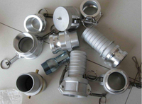 Acoplamientos de Aluminio/Acero Inoxidable Tipo A B C D E F DC DP, Conector Rápido CamLock/Groove, Acoplamiento Rápido para Mangueras