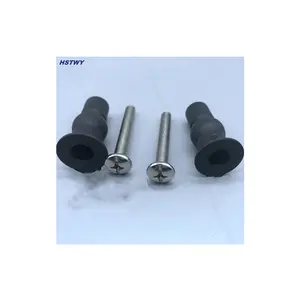 Toiletf Fittings Toilet Seat Cover To Bowl Bolts HQ102 Repair Kit/ WC Accessories for Bathroom Toilet Seat Cover Fixing Screw