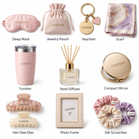 Coffret cadeau floral rose personnalisé haut de gamme avec logo sur mesure pour femmes, coffret cadeau de soins personnels, cadeau de remerciement pour demoiselles d'honneur, cadeau de mariage, cadeau de spa relaxant