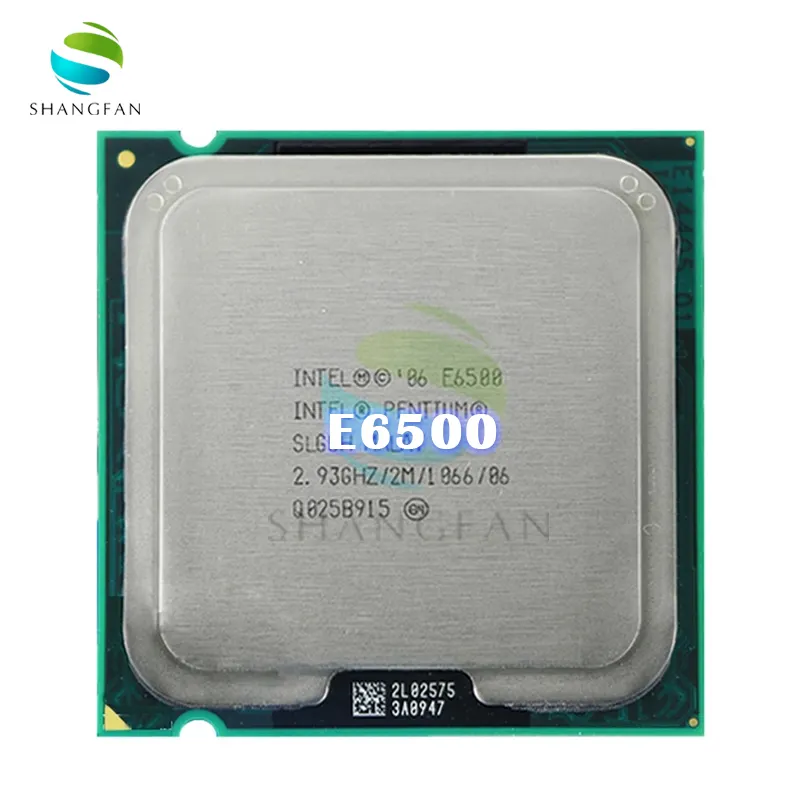 Dành Cho CPU Intel Pentium E6500 Dual Core (Bộ Xử Lý 2.93GHz,2M,1066MHz,775pin,45nm