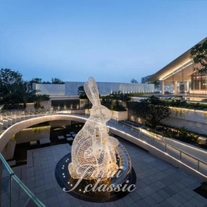 Scultura di <span class=keywords><strong>Formica</strong></span> in Filo d'Acciaio Inossidabile, Grande Statua di Insetto in Metallo per Parchi, Piazze e Decorazioni Esterne - Product Image 5