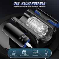 Handheld Design Schub einstellbare Geschwindigkeit Männlicher Mastur bator Stroker Handheld Teleskop Automatische Männer Masturbation Sex Maschinen