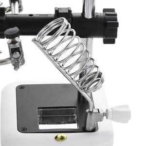 Loupe de lampe de Table, Clip auxiliaire LED 20mm, Kit de <span class=keywords><strong>fer</strong></span> à <span class=keywords><strong>souder</strong></span>, réparation de soudure Circuit imprimé, batterie enfichable, loupe de lampe de Table - Product Image 3
