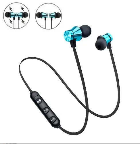 Wireless Headphone Earphone Magnetic Headset Neckband Sport Running Earphones For iPhone/ Samsung/ Xiaomi TWS Earbuds