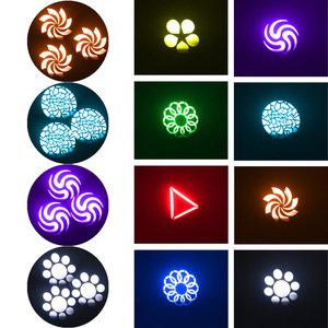 STSLITE Roller Light 120W, projecteur LED Gobo pour scène, contrôle DMX512 RGBW pour discothèque, DJ, soirée - Product Image 6