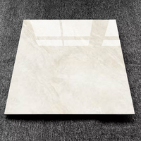Carreaux de porcelaine émaillée polie effet marbre onyx beige crème chaud 600x600mm pour sol, céramique 60x60 pour maison et hôtel