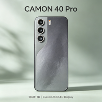 TECHNO CAMON 40 PRO 5G 12GB+256GB Mémoire Écran 6,8 Pouces Original 5G