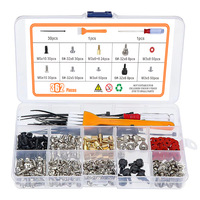 Kit de vis et boulons de montage pour boîtier d'ordinateur, disque dur, ventilateur, carte mère, alimentation, serveur, HDD, PSU, PCI, réparation DIY, 360/228 pièces