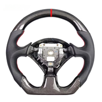 Volant de voiture en fibre de carbone forgé pour Honda S2000 DC5 DS7 Fit City GE6 GR86 GK5 8.5 Civic 2008 2009 2010 2011 2012 2013