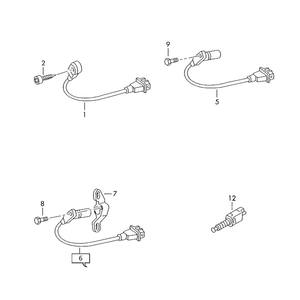 Датчик положения коленчатого вала 078906433A для VW Passat B5 Golf MK4 Beetle Bora Audi A3 S3 A6 A8 TT 1JD 906 433 078 906 433A - Product Image 6