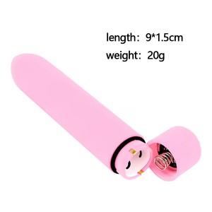 Mini Bullet <b>Vibrator</b> Clitoris G-Spot Nipple Massager Female Masturbation Stimulator Vibrate Silicone STELLAR PATH - Product Image 4