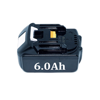 Batterie Li-ion 18V 6000mAh haute capacité avec indicateur LED, remplacement pour outils électriques sans fil 18 volts