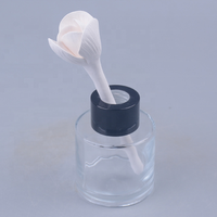 Clip d'évent de voiture en céramique blanche écologique pivoine désodorisant parfum en céramique arôme plâtre porcelaine fleur diffuseur d'huile essentielle