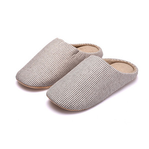 <span class=keywords><strong>Zapatillas</strong></span> de algodón cálidas a rayas <span class=keywords><strong>para</strong></span> interiores, calzado silencioso antideslizante <span class=keywords><strong>para</strong></span> <span class=keywords><strong>casa</strong></span>, <span class=keywords><strong>para</strong></span> invierno - Product Image 4
