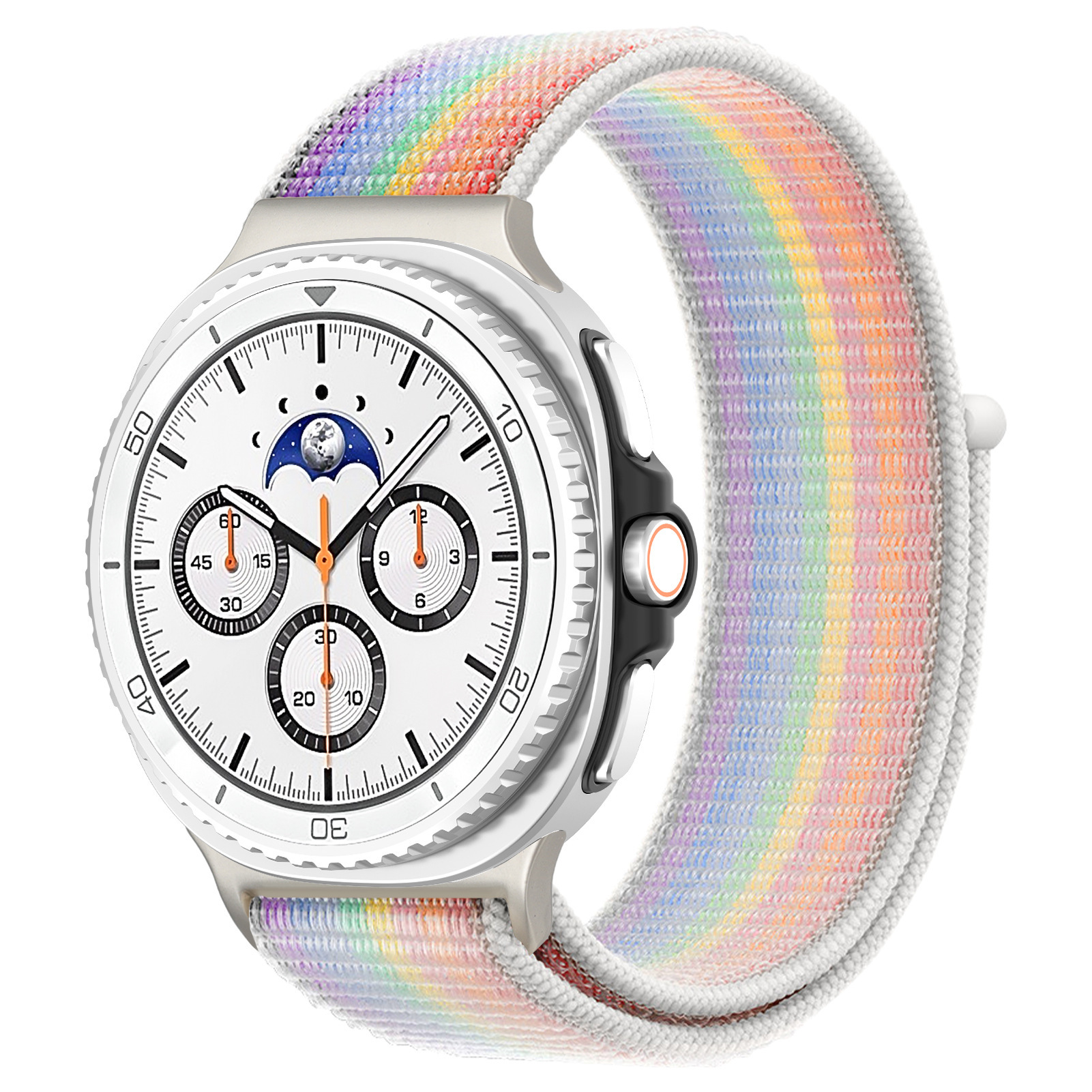 2 - Arc-en-ciel blanc