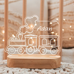 <span class=keywords><strong>3D</strong></span> ánh sáng ban đêm LED trực quan bảng đèn <span class=keywords><strong>3D</strong></span> Holographic Đèn Led ảo ảnh quang học Acrylic Đèn trang trí - Product Image 5