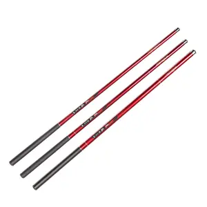 Factory Wholesale High Quality Carbon Fiber Ultra Light Short Section Telescopic Spinning Fishing Rod