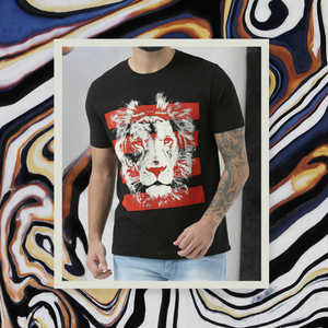 Camiseta de Hombre 100% Algodón, Deportiva, Corte Holgado, Manga Larga, 220 Gramos, Impresión Digital - Product Image 3