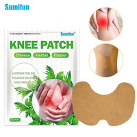 Sumifun Patchs Analgésiques pour Genoux à l'Armoise, Autocollants Auto-Chauffants pour Articulations, Muscles et Arthrite Rhumatoïde, Application Corporelle, Patchs Musculaires