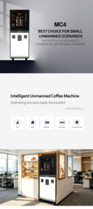 Compact Commercial Coffee Vending Machine with <b>Ice</b> <b>Maker</b> SDK Payment for Office and Convenience Store Use - Product Image 2